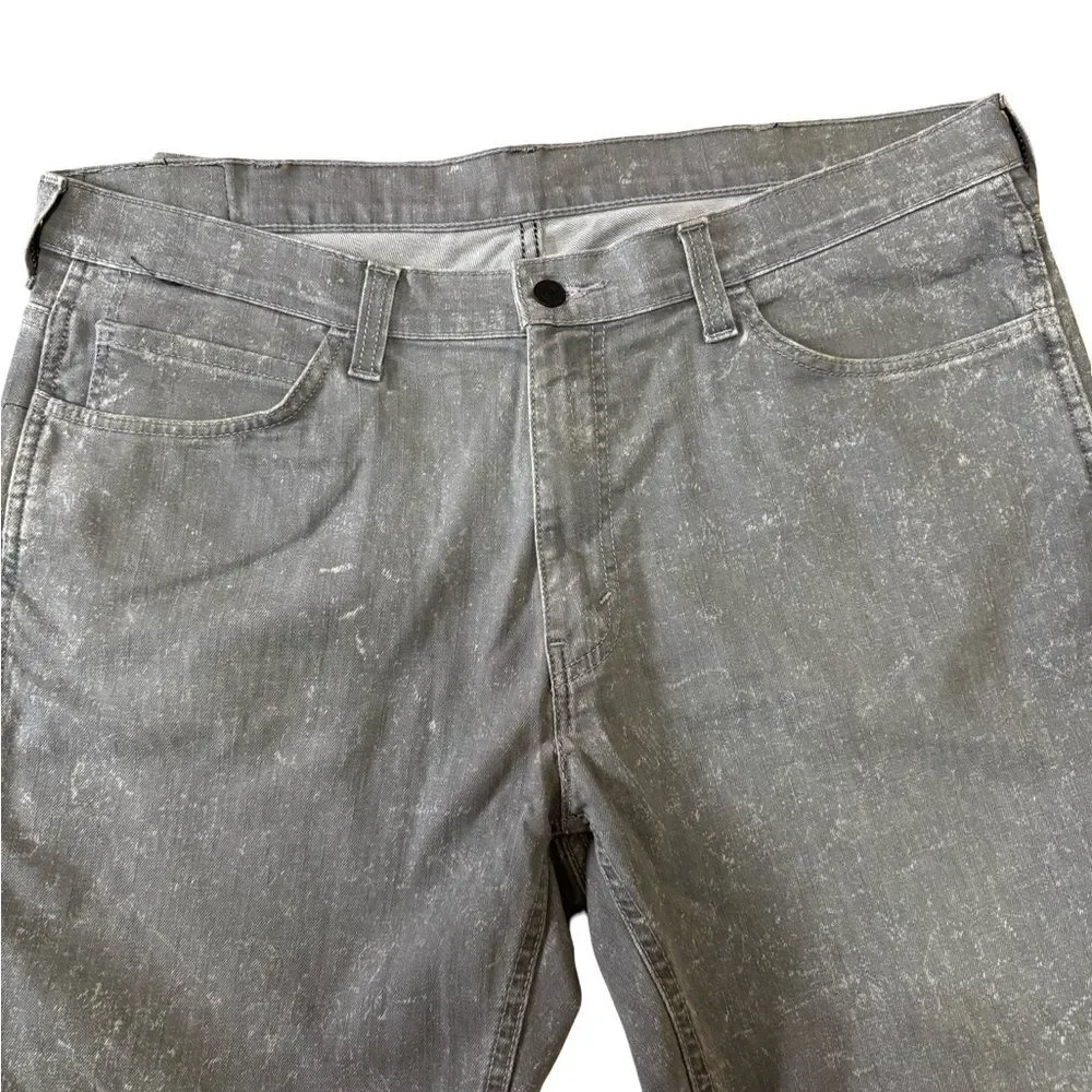 Levi's Gray Stonewashed Bootcut Jeans Men's 38x27 Denim Pants EUC Vintage